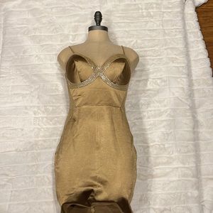 Gold New Years dress